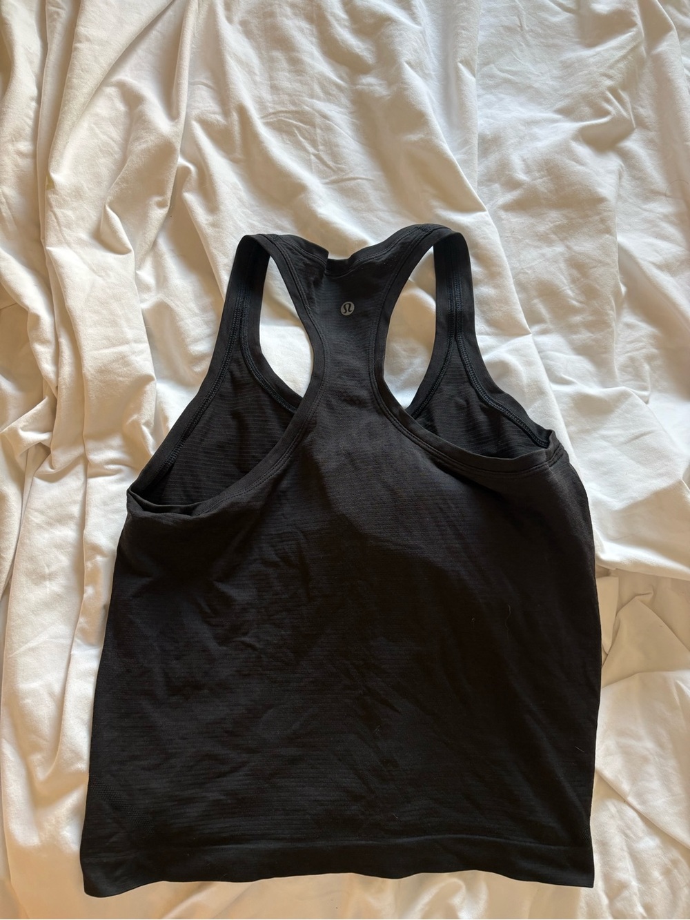 lululemon athletica Black Racerback Workout Tank